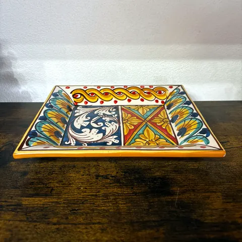 Svuotatasche, bomboniera in ceramica di Caltagirone
