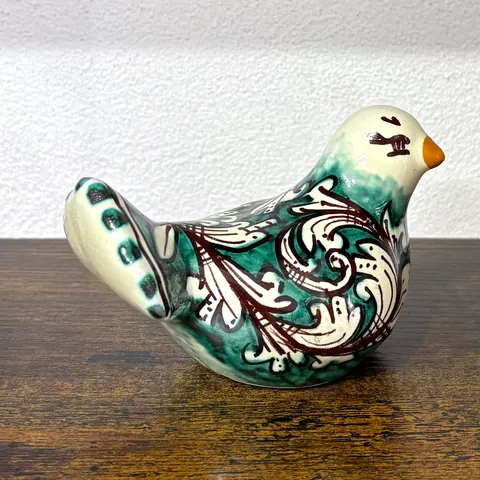 Uccellino, bomboniera in ceramica di Caltagirone